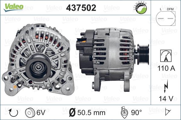 Valeo 437502 - Alternatore www.autoricambit.com