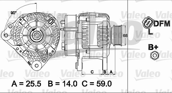 Valeo 437513 - Alternatore www.autoricambit.com