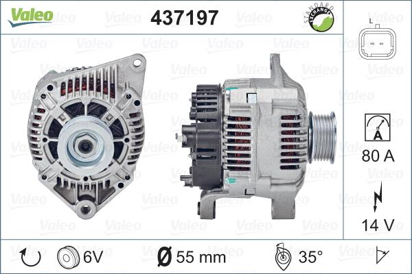 Valeo 437197 - Alternatore www.autoricambit.com