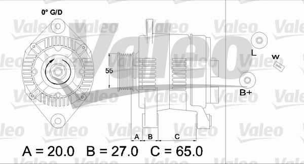 Valeo 437140 - Alternatore www.autoricambit.com