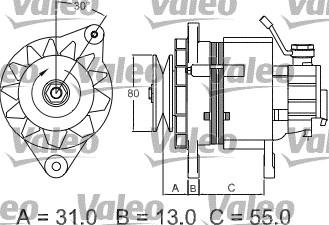 Valeo 437148 - Alternatore www.autoricambit.com