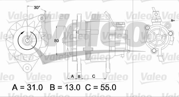 Valeo 437148 - Alternatore www.autoricambit.com