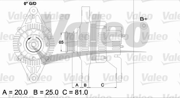 Valeo 437151 - Alternatore www.autoricambit.com