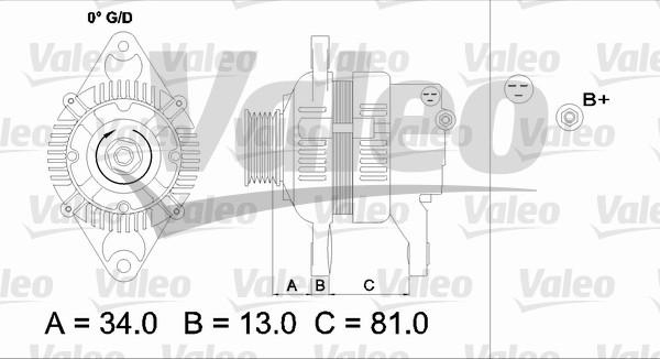 Valeo 437158 - Alternatore www.autoricambit.com