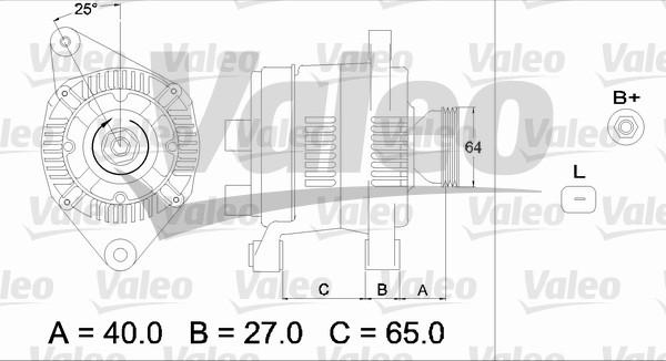 Valeo 437168 - Alternatore www.autoricambit.com