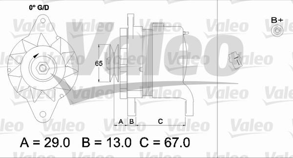 Valeo 437162 - Alternatore www.autoricambit.com