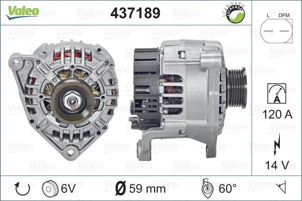 Valeo 437189 - Alternatore www.autoricambit.com