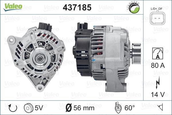 Valeo 437185 - Alternatore www.autoricambit.com