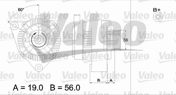 Valeo 437186 - Alternatore www.autoricambit.com