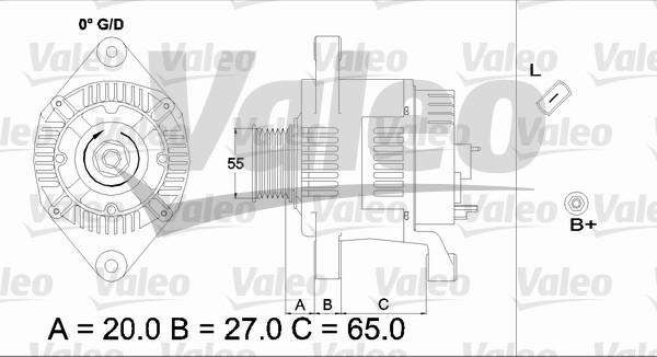 Valeo 437183 - Alternatore www.autoricambit.com