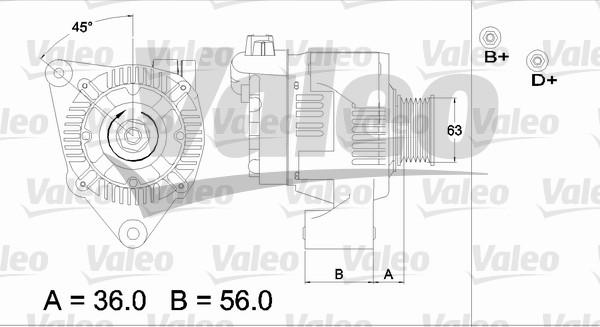 Valeo 437187 - Alternatore www.autoricambit.com