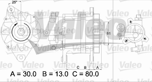 Valeo 437135 - Alternatore www.autoricambit.com