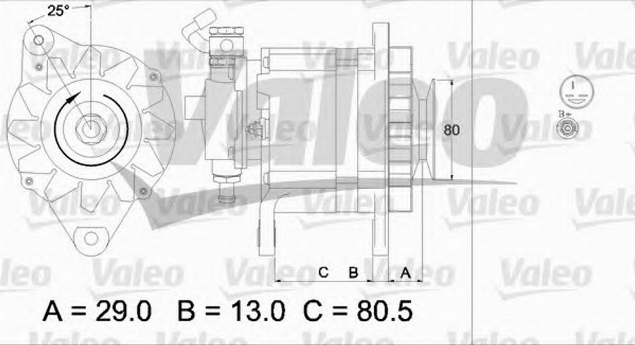 Valeo 437131 - Alternatore www.autoricambit.com