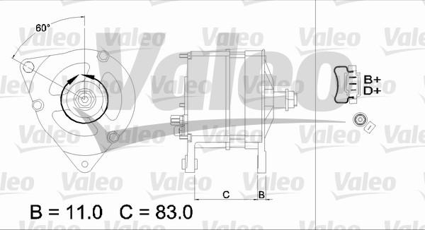 Valeo 437124 - Alternatore www.autoricambit.com