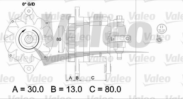 Valeo 437120 - Alternatore www.autoricambit.com