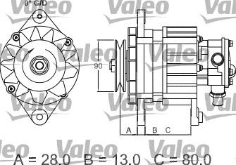 Valeo 437122 - Alternatore www.autoricambit.com