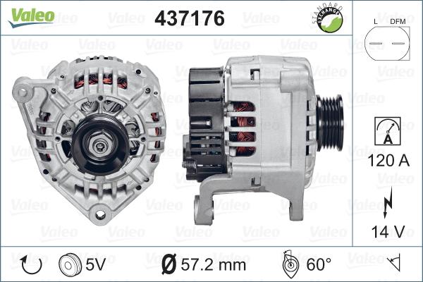 Valeo 437176 - Alternatore www.autoricambit.com