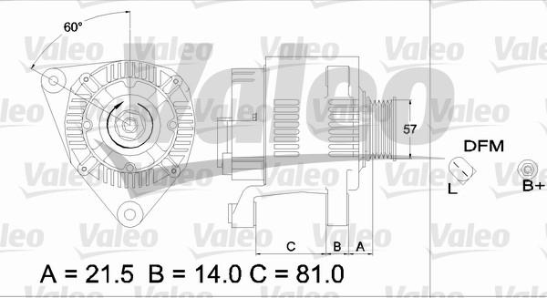 Valeo 437177 - Alternatore www.autoricambit.com