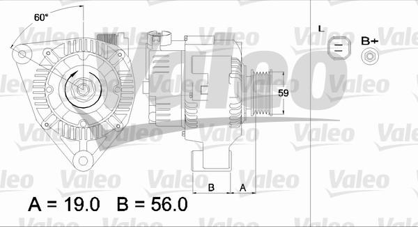 Valeo 437345 - Alternatore www.autoricambit.com