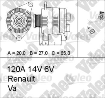 Valeo 437354 - Alternatore www.autoricambit.com