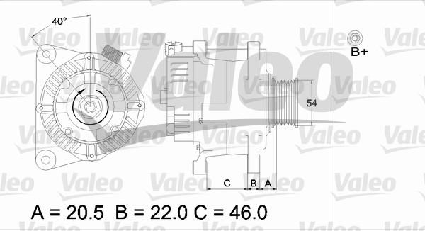 Valeo 437357 - Alternatore www.autoricambit.com