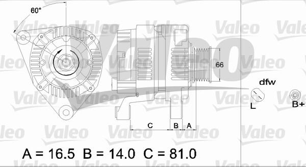 Valeo 437365 - Alternatore www.autoricambit.com