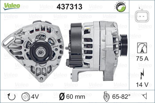 Valeo 437313 - Alternatore www.autoricambit.com