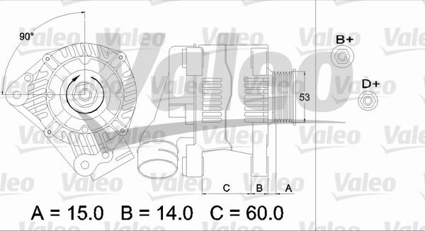 Valeo 437384 - Alternatore www.autoricambit.com