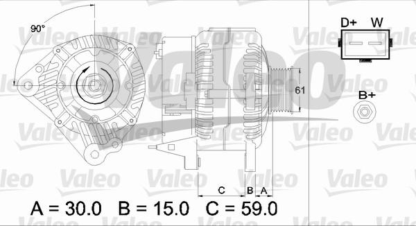 Valeo 437386 - Alternatore www.autoricambit.com