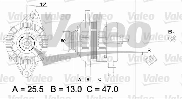 Valeo 437337 - Alternatore www.autoricambit.com