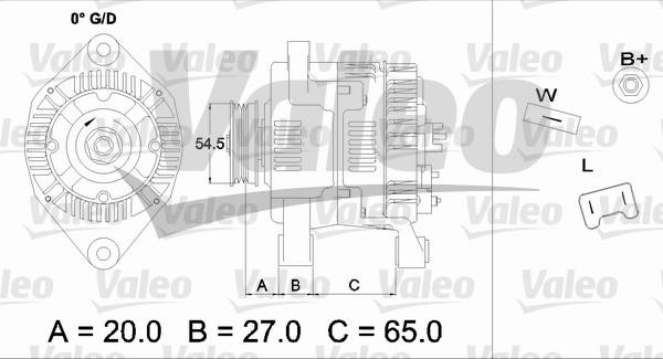 Valeo 437329 - Alternatore www.autoricambit.com