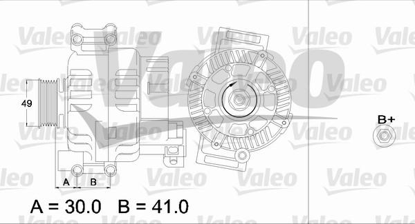 Valeo 437374 - Alternatore www.autoricambit.com