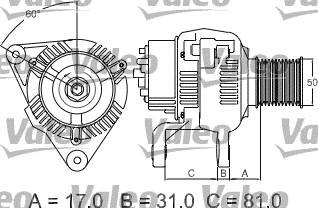 Valeo 437209 - Alternatore www.autoricambit.com