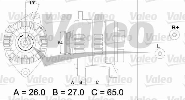 Valeo 437206 - Alternatore www.autoricambit.com