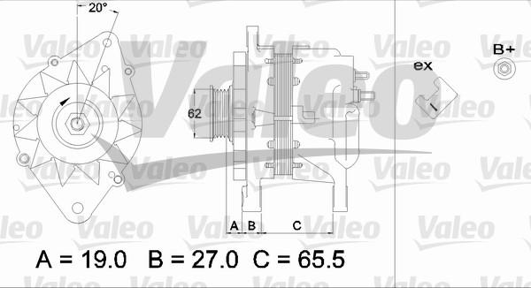 Valeo 437220 - Alternatore www.autoricambit.com