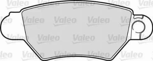 Valeo 598455 - Kit pastiglie freno, Freno a disco www.autoricambit.com