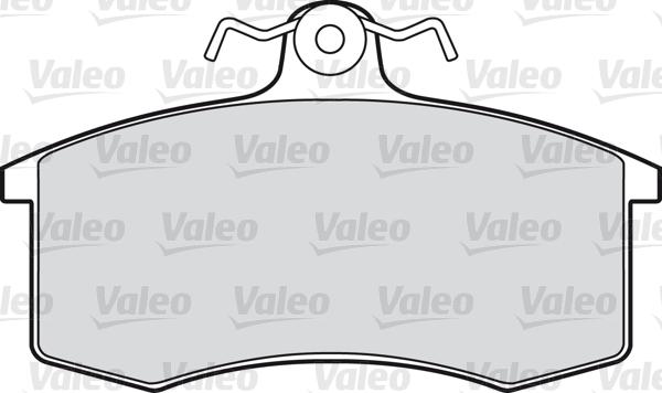 Valeo 598406 - Kit pastiglie freno, Freno a disco www.autoricambit.com