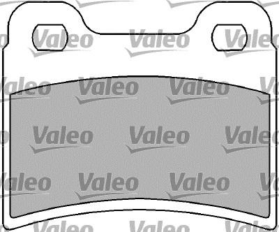 Valeo 598692 - Kit pastiglie freno, Freno a disco www.autoricambit.com