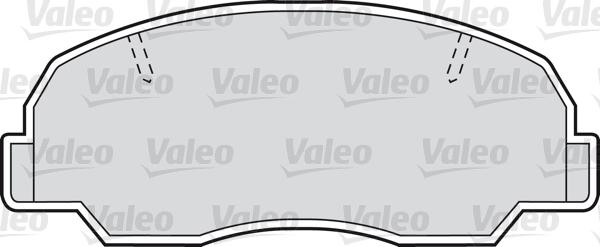 Valeo 598685 - Kit pastiglie freno, Freno a disco www.autoricambit.com