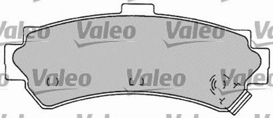 Valeo 598072 - Kit pastiglie freno, Freno a disco www.autoricambit.com