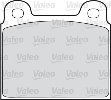 Valeo 598111 - Kit pastiglie freno, Freno a disco www.autoricambit.com