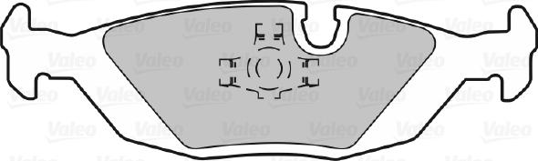 Valeo 598291 - Kit pastiglie freno, Freno a disco www.autoricambit.com