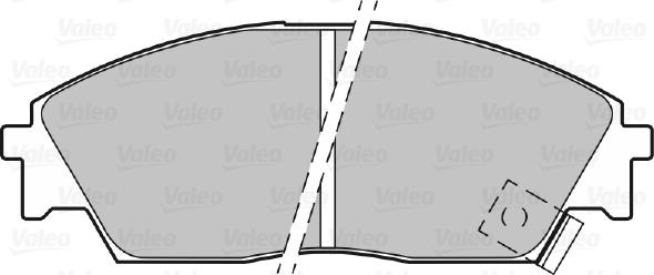 Valeo 598248 - Kit pastiglie freno, Freno a disco www.autoricambit.com