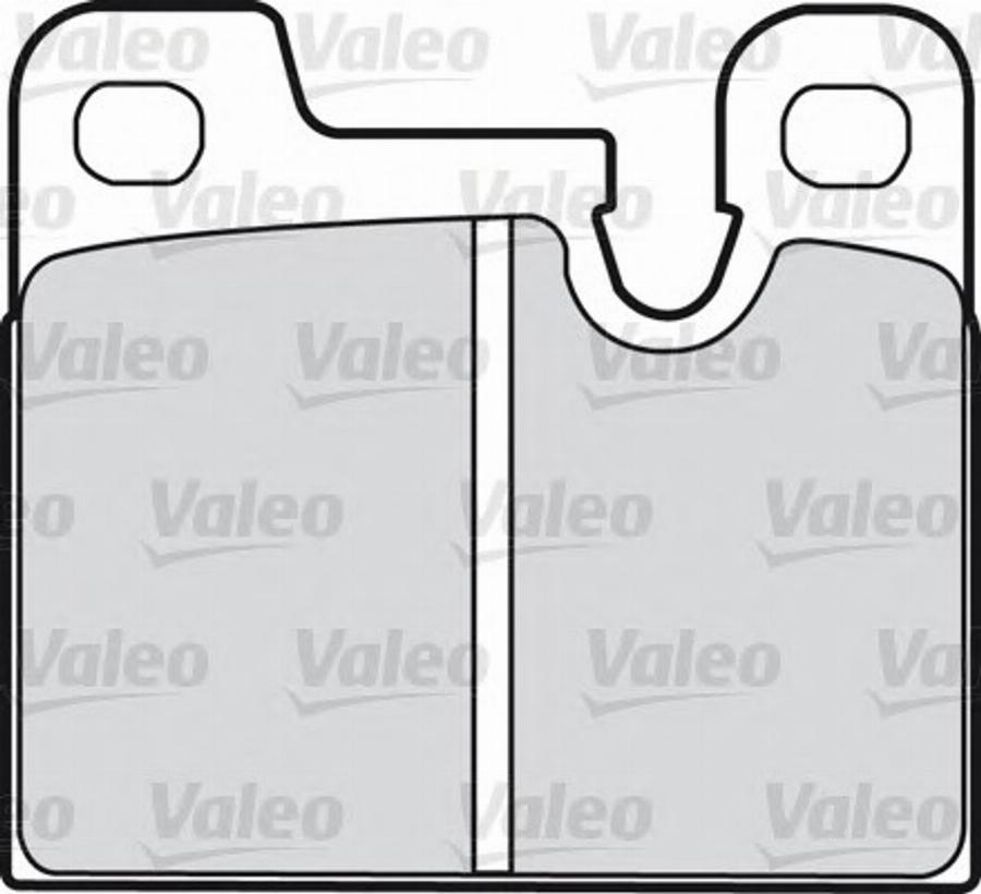 Valeo 598202 - Kit pastiglie freno, Freno a disco www.autoricambit.com