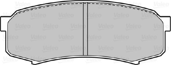 Valeo 598777 - Kit pastiglie freno, Freno a disco www.autoricambit.com