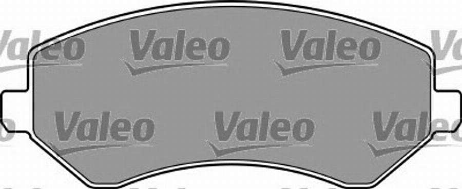 Valeo 597408 - Kit pastiglie freno, Freno a disco www.autoricambit.com