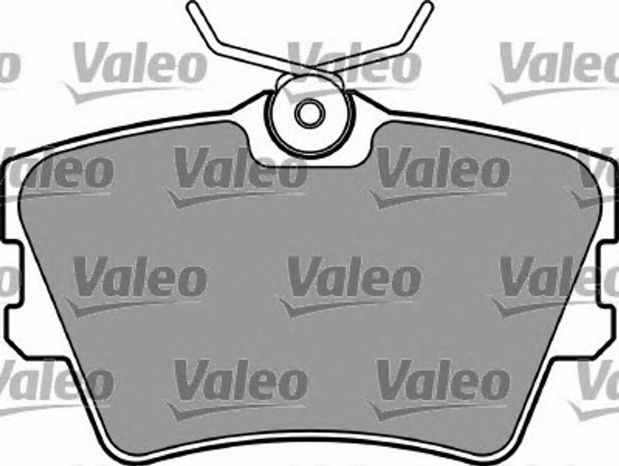 Valeo 597488 - Kit pastiglie freno, Freno a disco www.autoricambit.com