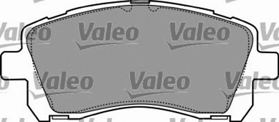 Valeo 597507 - Kit pastiglie freno, Freno a disco www.autoricambit.com