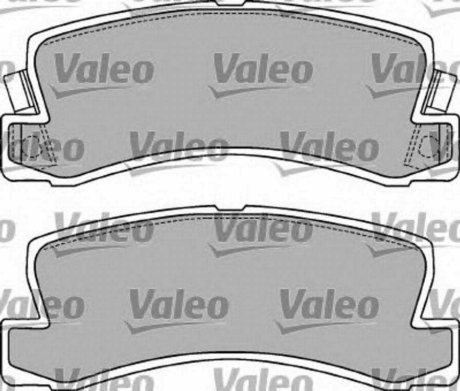 Valeo 597198 - Kit pastiglie freno, Freno a disco www.autoricambit.com