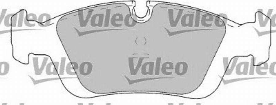 Valeo 597163 - Kit pastiglie freno, Freno a disco www.autoricambit.com